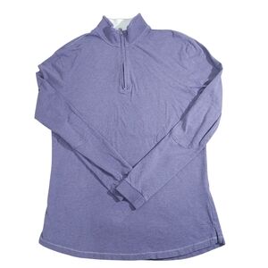 Left Coast Tee Purple Quarter Zip Top M
